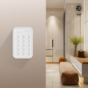 Wireless Security Keypad - White by Roombanker