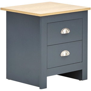 Lancaster Four Piece Bedroom Set - Slate Blue by GFW