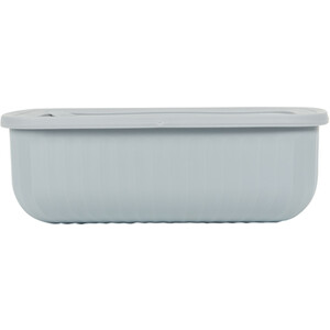 Set of 4 Rectangle Food Storage Containers - Grey