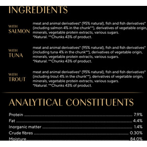 Sheba Fresh and Fine Wet Cat Food - Tuna, Salmon and Trout by Sheba