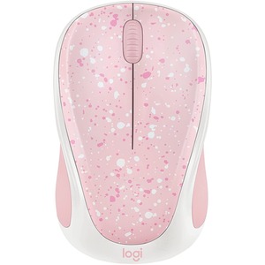 Logitech Wireless Optical Mouse - Multicoloured / M317 Rose Splash by Logitech