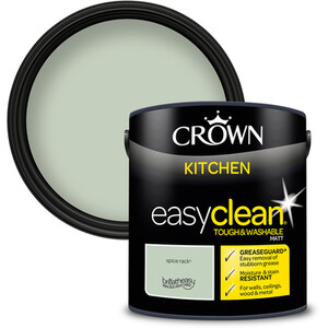 Crown Easyclean Kitchen Paint - Spice Rack / 2.5l by Crown Paints