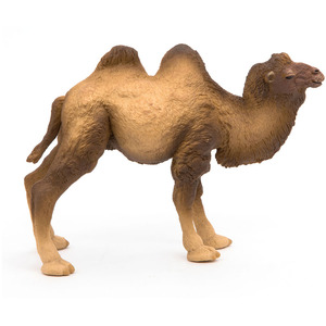 PAPO Wild Animal Kingdom Bactrian Camel Toy Figure - Brown by PAPO