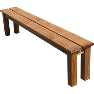 Banket 6 Seater Wooden Dining Set - Brown by Cerland