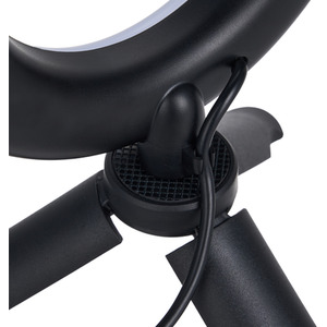 Desk Laptop Ring Light with Tripod Stand - Black by Livingandhome