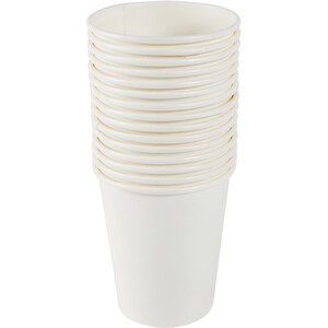 Pack of 15 My Kitchen Paper Cups - White