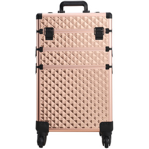 Professional Beauty Case on Wheels by Livingandhome