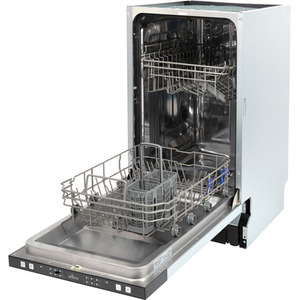 Willow 45cm Slimline Integrated Dishwasher - Grey by Willow