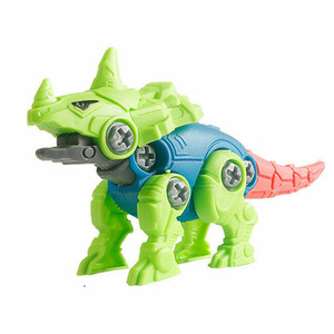 Set of 4 Children's DIY Assembled Dinosaur