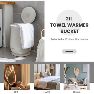 Portable Spa Hot Towel Heater - Grey by Costway