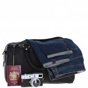 Ashwood Leather Holdall - T-76 - Black by Ashwood Leather