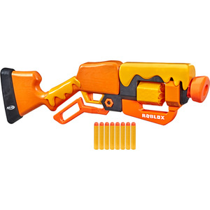 Nerf Roblox Adopt Me BEES Lever Action Blaster with 8 Nerf Elite Darts - Orange by Nerf