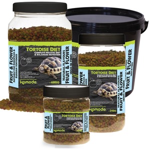 Tortoise Diet Food - Fruit Flower - Brown / 2kg by Komodo