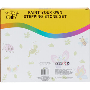 Crafty Club Paint Your Own Stepping Stone Set by Crafty Club