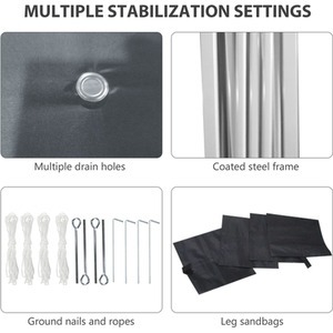 Outsunny 3x3(M) Pop Up Gazebo Party Tent by Outsunny