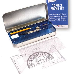 Geometry Math Set 10 Piece - Multi