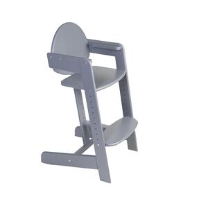 Grow with Me Wooden High Chair - Grey by Safetots