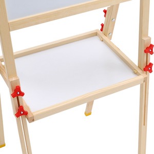 Kidkid Height Adjustable Double-Sided Art Easel - Natural by Kidkid