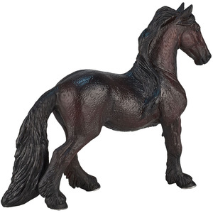 ANIMAL PLANET Mojo Farm Life Friesian Mare Toy Figure - Black by ANIMAL PLANET