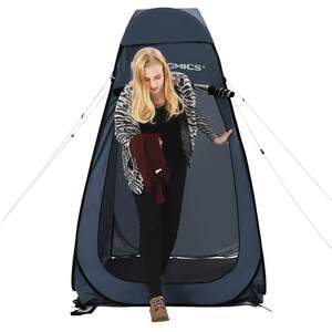 SONGMICS Portable Pop Up Privacy Tent - Grey by SONGMICS
