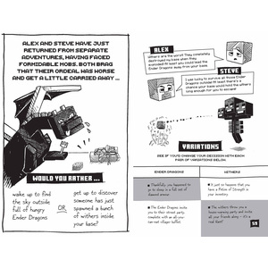 Minecraft Would You Rather - Black by Boxer Gifts