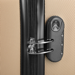 tectake Suitcase Set 4-Piece Pucci - Champagne by tectake