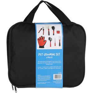 8 Piece Pet Grooming Set by Clever Paws