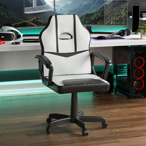 Comet Racing Gaming Chair - White by Vida Designs