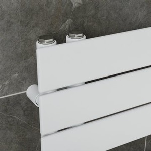 Agadon Panio UP Towel Radiator White - white / 60cm / 172cm by Agadon