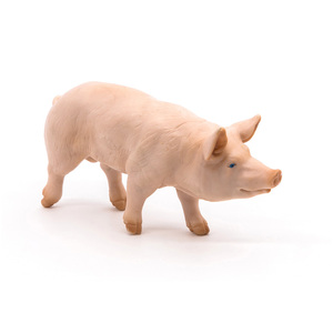 PAPO Farmyard Friends Boar Toy Figure - Pink by PAPO