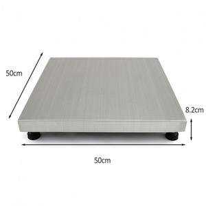 T-Mech 50cm x 50cm Vet Scales - Silver by T mech
