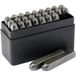 Draper 14 A-Z Letter Stamp Set - Black by Draper