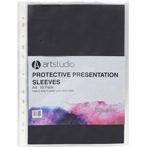 Premium Presentation Sleeves - A4 by Art Studio