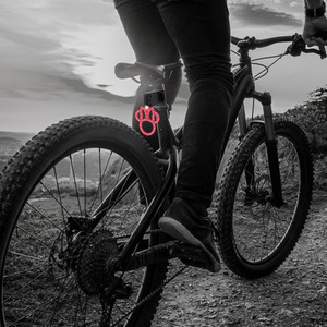 Glow N GO Brilliant LED Bike Light - White / Minnie Mouse by Disney