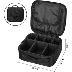 Oxford fabric Waterproof Portable Travel Makeup Bag by Livingandhome