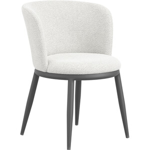 Nova Dining Chair - Ivory and Black