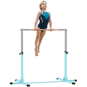 HOMCOM Adjustable Kids Gymnastics Training Bar by HOMCOM