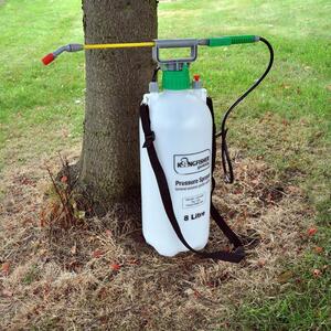8 Litre Garden Pressure Sprayer with Shoulder Strap Lance - White by Samuel Alexander