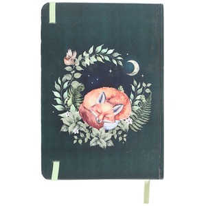 Sleeping Woodland Fox Notebook Journal - A5 by Kingsbury Gifts