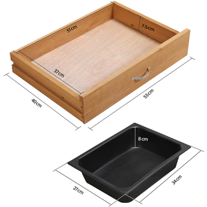 Wooden Potting and Planter Bench - Wood by Yaheetech