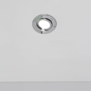 Lydia Bathroom Recessed Adjustable IP65 LED Downlight - Chrome by Litecraft