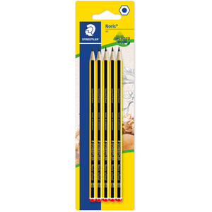 Pack of 5 Staedtler Noris HB Pencils by Staedtler