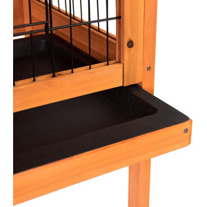 Single Wooden Pet Hutch - Wood by Vida Designs