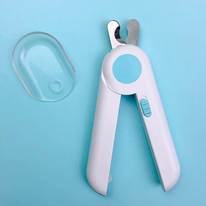 LED Illuminated Pet Nail Clippers Trimmer Tool - Blue