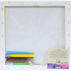 Colour Your Own Velvet Canvases