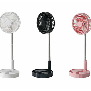 Portable and Foldable Standing Fan - Black