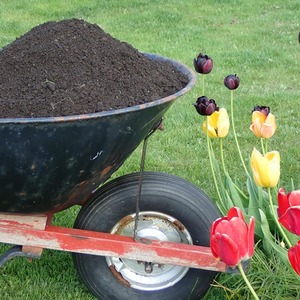 Bulk Dumpy Bag Top Soil and Compost Mix - Brown by Warma