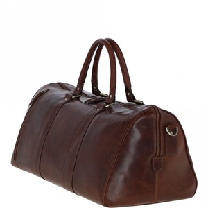 Ashwood Large Leather Holdall - T-77 - Chestnut Tan by Ashwood Leather