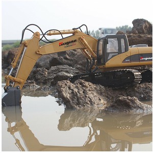 Remote Control Powerful Excavator - Yellow by Big Daddy