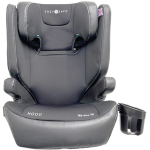 Hood i-Size Child Car Seat and High Backed Booster - Onyx by Cozy N Safe